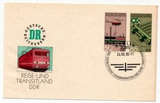 NRD 1985 Całostka ze stemplem pierwszego dnia obiegu - Kolej Michel nr U 3