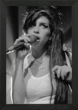 Amy winehouse Framed Wall Art Poster Canvas Print Picture