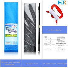 Colorful 74" Eagle Kite for Fun Outdoor Activities