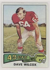 1975 Topps Dave Wilcox #331 HOF 0c4