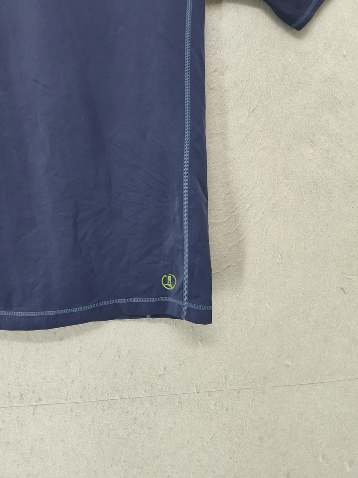 Camisa de natación Lands End niños grande 14-16 azul protector contra erupciones protección solar UV nailon Foto 4 de 4