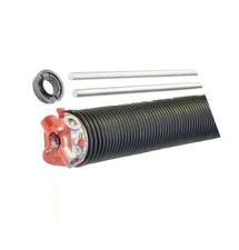 .250 x 2-5/8" x 37"  RIGHT Wind Commercial Garage Door Spring w/wo Winding Bars