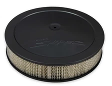 120-531 Sniper EFI Air Cleaner Assembly - 14" x 3" - Black