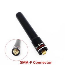8cm 145/435MHz UV Dual Band High Gain SMA-Female Short Antenna for Walkie Talkie