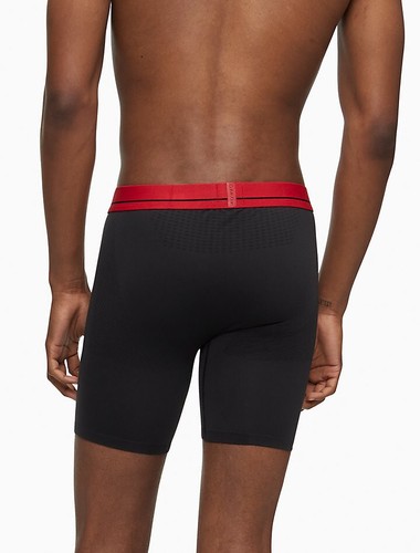 Calvin Klein Pro Fit Small Black Microfiber Long leg boxer brief - Picture 2 of 2