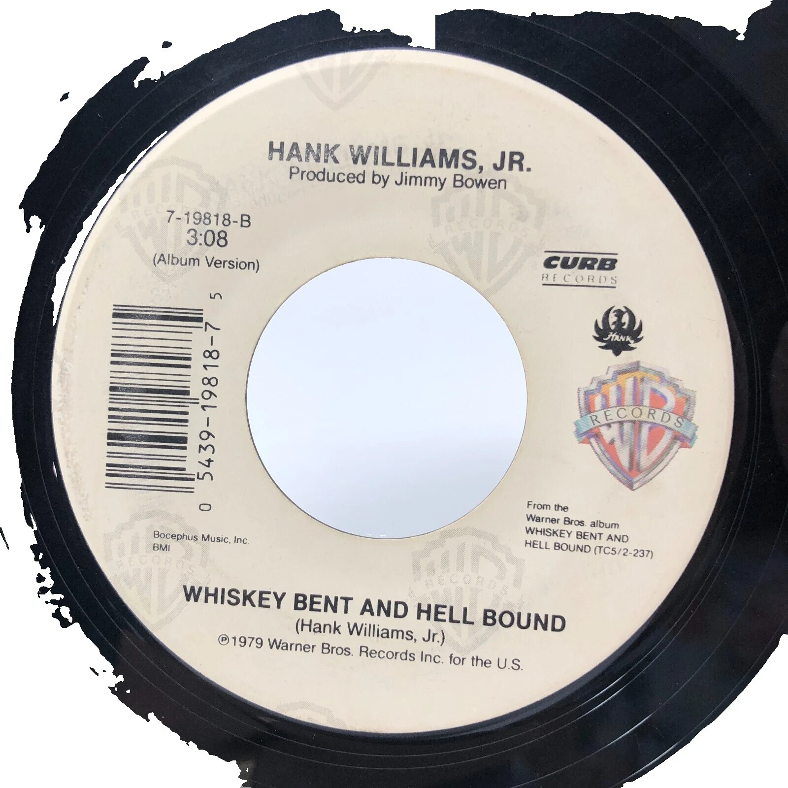 Country Bluegrass Hank Williams Jr. los discos de vinilo