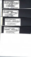 ITHistory (1990) IBM PC Software:  TOP 10 SOLID GOLD VOL II  (Cosmi) 4 x 5.25 Of