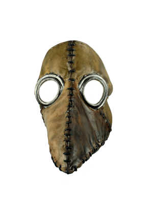 Doctor Death Medieval Plague Doctor Mask Brown Latex Mask | eBay