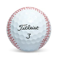 Baseball Pro V1 Refinished Golf Balls 12 Pack - Perfect Gift Idea