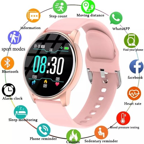 Reloj Inteligente PARA iPHONE ANDROID DE MUJER HOMBRE Relojes Inteligentes  Smart | eBay