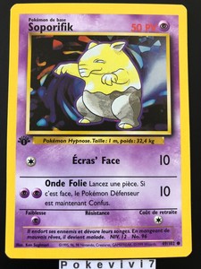 Carte Pokemon Soporifik 49 102 Set De Base Wizard Edition 1 Fr Neuf Ebay
