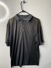 Men’s Nike Golf Black Polo Short Sleeve T Shirt Comfort Wear L/XL