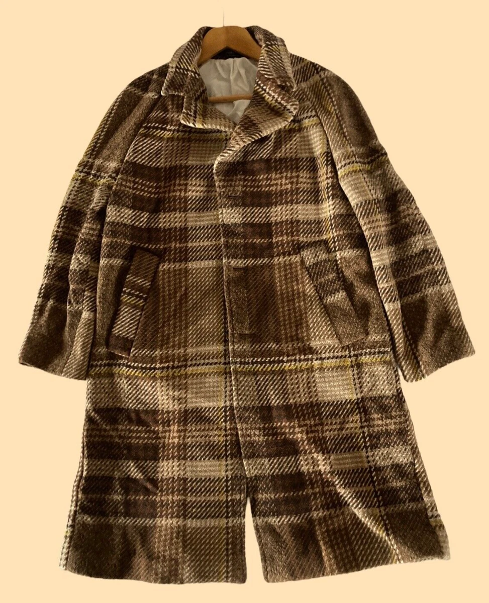 Zara mens checked coat Clearance