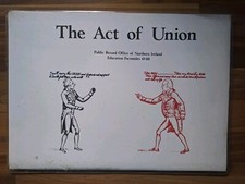 1970s North Irish School Educational Facsimiles Booklet. The Act Of Union.