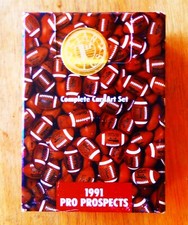 1991 1ST STAR PICS PRO PROSPECTS COMPLETE FACTORY SEALED SET 112 W/POSSIBLE AUTO