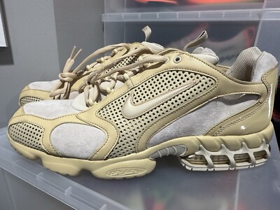 Mens Size 12.5  Nike Air Zoom Spiridon Cage 2 SE Sesame Oatmeal  CU1768-200