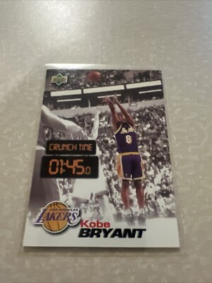 1997-98 Upper Deck Nestle Slam Dunk - Crunch Time #CT 22 Kobe Bryant
