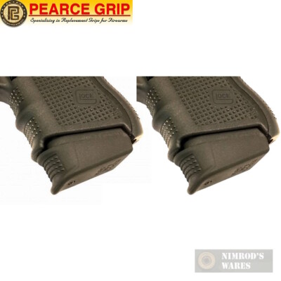 TWO Pearce Grip Gen4 GLOCK 27 33 39 Grip Extensions PLUS PG-G42733
