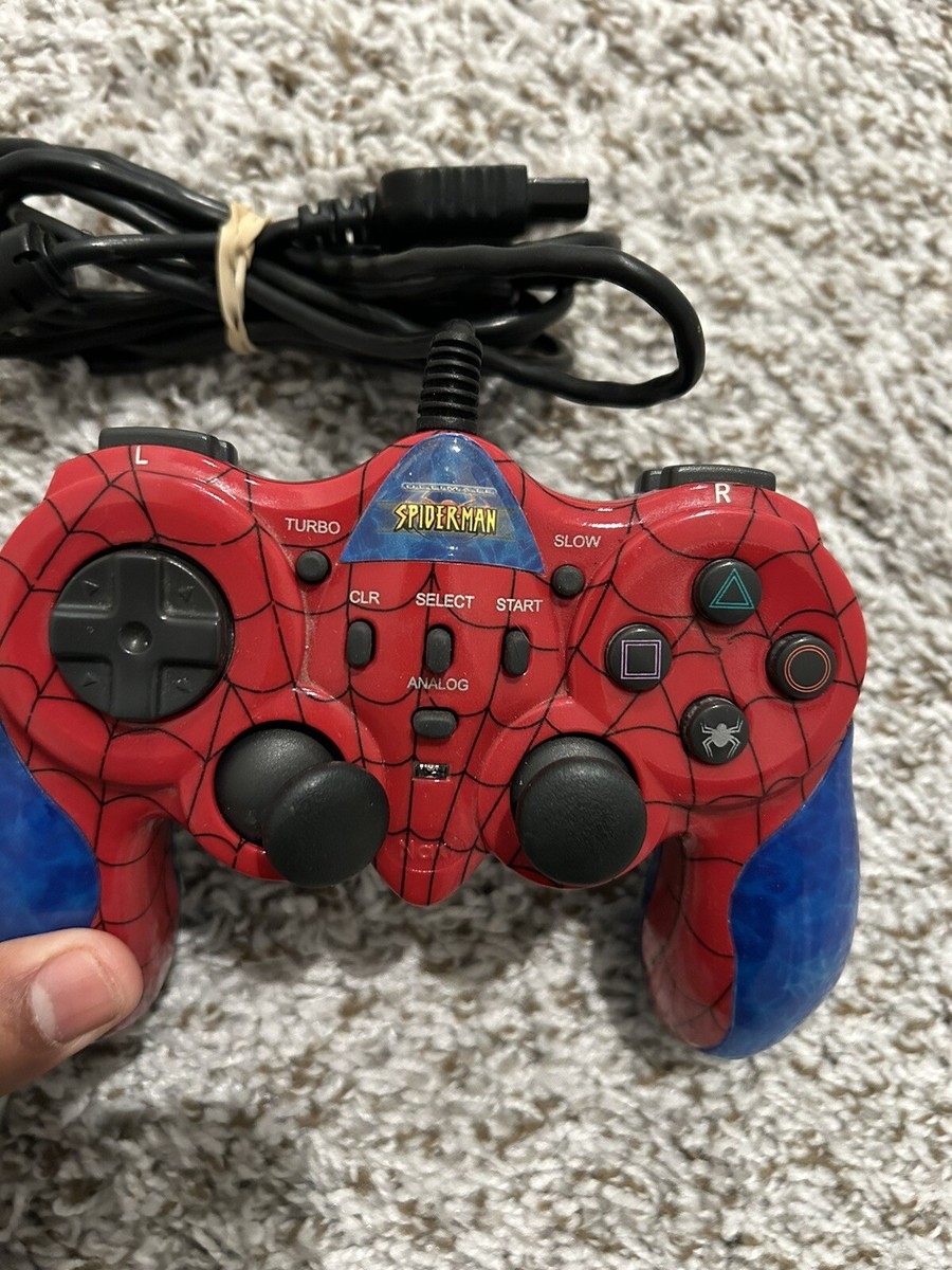 Spiderman Spider-Pad Analog Controller PlayStation 2 PS2