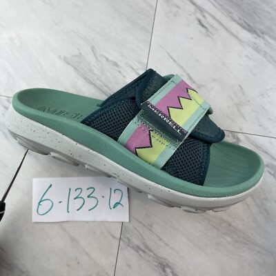 •Merrell Women's Hut Ultra Slide Seamoss Rubber J005574 Size