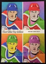 WAYNE GRETZKY 2021-22 Upper Deck Fleer Ultra POP CULTURE 5x7 AUTO OILERS