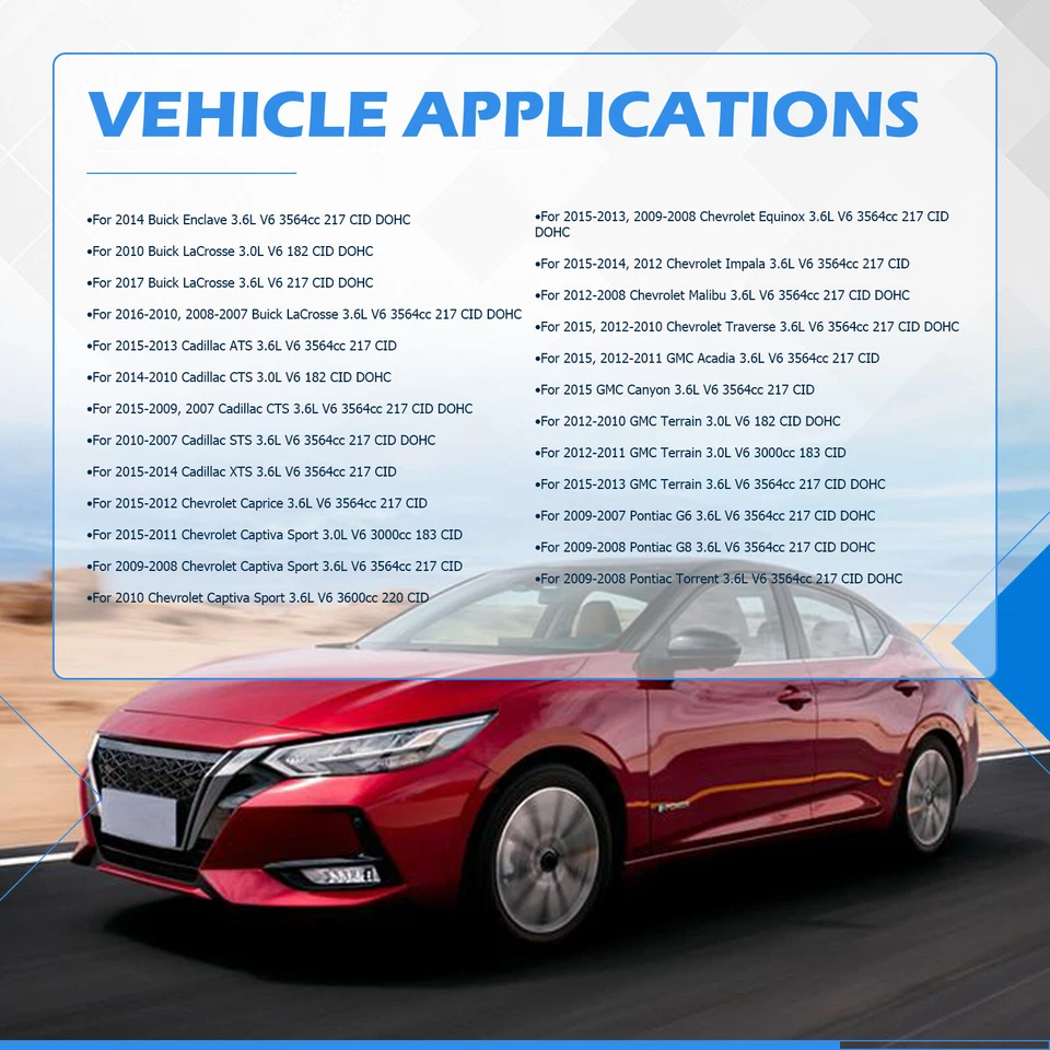 Timing Chain Kit Water Oil Pump for Buick Chevrolet Cadillac GMC 3.6L 9-0753S Foto 2 de 4