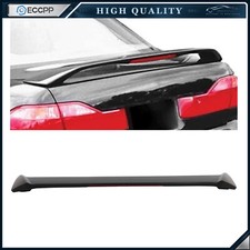 Rear Spoiler Wled 3rd Brake Light Fits 1998-2002 Honda Accord Matte Black