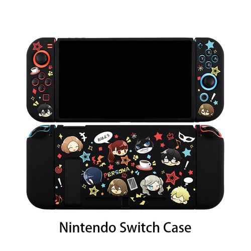 Nintendo Switch OLED Case Cover Shell P5r Accessories For Joycon Controller - Picture 4 of 16