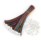 100Sets Micro JST 6-Pin Pitch 1.25mm Single End 15cm Wire To Board Connector