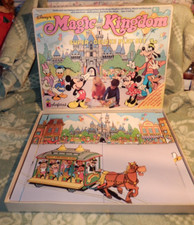 Disney's Magic Kingdom Super Deluxe Colorforms Play Set Vintage WDW 4125