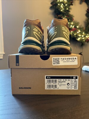 靴 Salomon XT-6 rubber lizard Salomon XT-6 - Rubber / Lizard / Eden – Kith