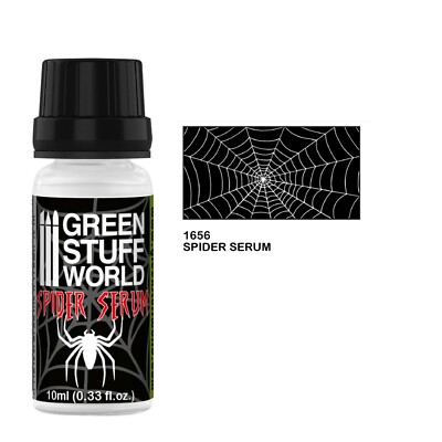 Spinnennetz Serum 10ml - spider serum web Bühnenbild Dioramas Aerograph Miniatur