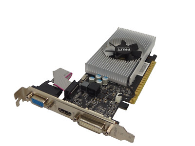PALIT GEFORCE GT 730 2GB DDR3 PCI-E GRAPHICS CARD DVI-VGA HDMI #GK9007