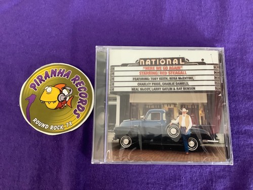Country 6CD Bundle Red Steagall 2 SEALED 4 USED Piranha Records - Foto 10 di 17