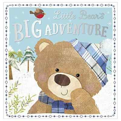 LITTLE BEARS BIG ADVENTURE by Sarah Phillips - Bedtime Picture Story Book - NEW