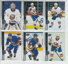 20/21 UD Extended Series New York Islanders (6 Cards) Cizikas Martin Schneider +