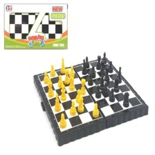 Échiquier Pliable + Echecs 13.5x7cm Jeu Portable Table Voyage