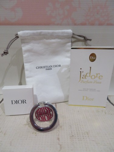 Dior Phone Ring Miss Dior Silver & Pink Smartphone Accessory & Dior Bag & Sampl - 第 1/5 張圖片