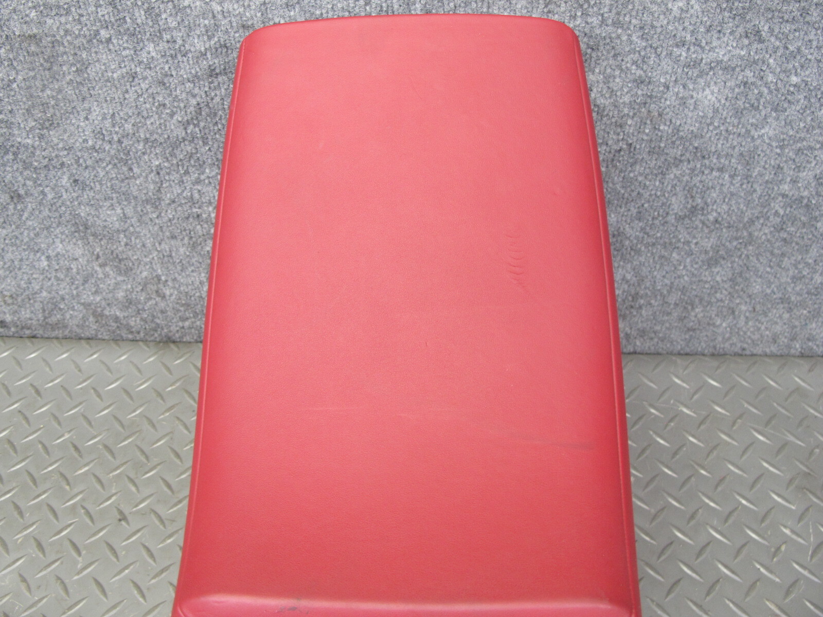 2017-2020 MASERATI LEVANTE M161 REAR CENTER CONSOLE TRIM COVER PANEL RED