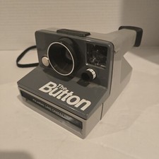 Vintage 80s Polaroid The Button Instant Land Camera