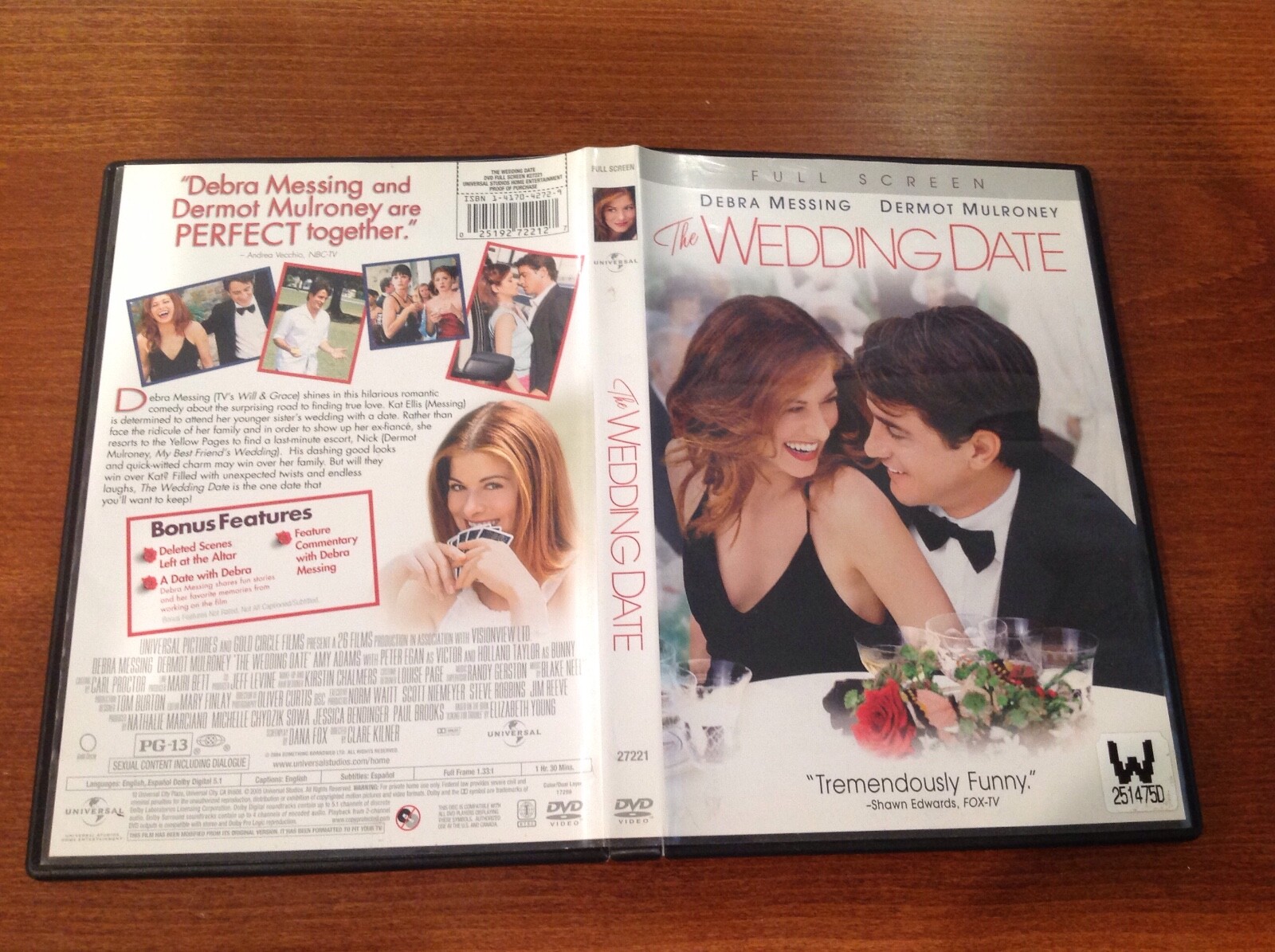 The Wedding Date (Full Screen Edition) - DVD