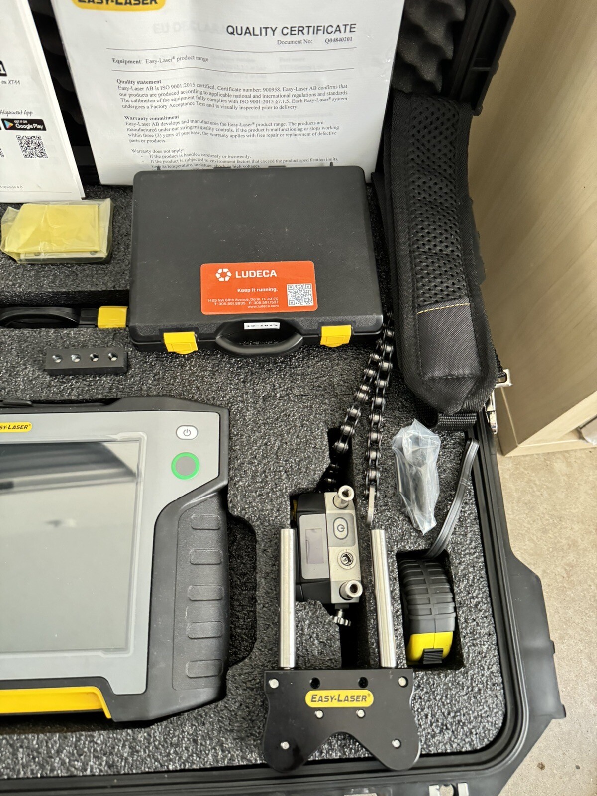 EasyLaser XT770 Laser Shaft Alignment Tool W/ Display Unit /XT 11