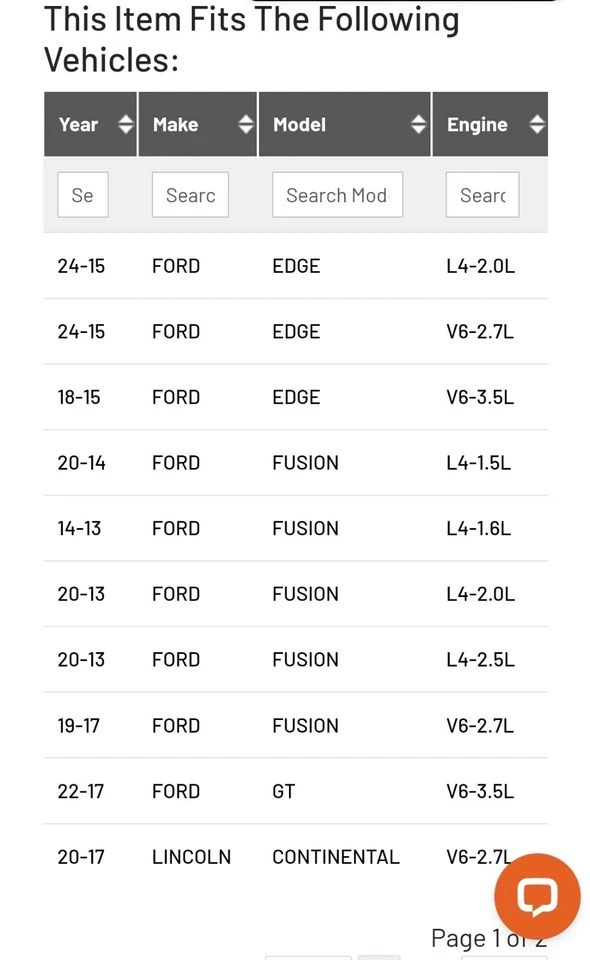 Титановый воздушный фильтр премиум-класса Fram FSA11480 для двигателя Ford Edge Fusion GT - Изображение 2 из 4