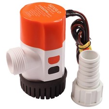 Seaflo  Electric Bilge Pump with Modular Quick Connect, 1100 GPH, 12Volts
