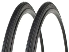 2-PACK Kenda K35 Classic Road Tires 27x1-1/4" Black Clincher 27" Bike - PAIR