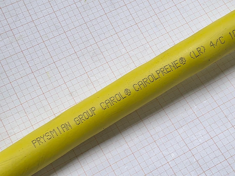 Carol 02427 10/4C Carolprene SOOW 600V 90C Portable Power Cable Cord Yellow/10ft - Image 2 of 4