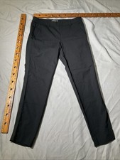 VINCE Pants Womens Sz 6 Wool Blend Trousers Tapered Side Tuxedo Stripe Luxury