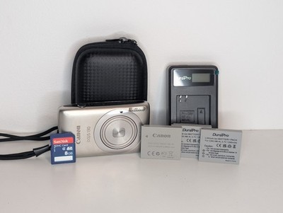 Canon IXUS 130 Silber - Guter Zustand - Gewährleistung 