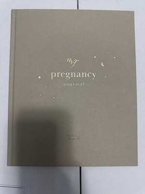The Bump Pregnancy Journal Planner Hard Back Beige The Story Of You