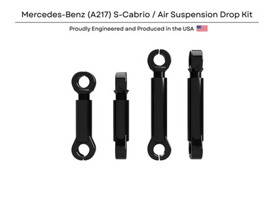 Z-Control Mercedes A217 S- Cabrio Adjustable Air Suspension Links   Made in USA